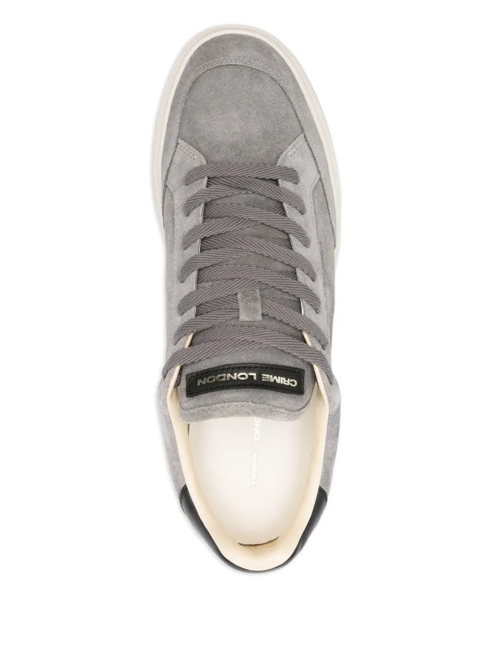 Crime London Suède sneakers Grijs