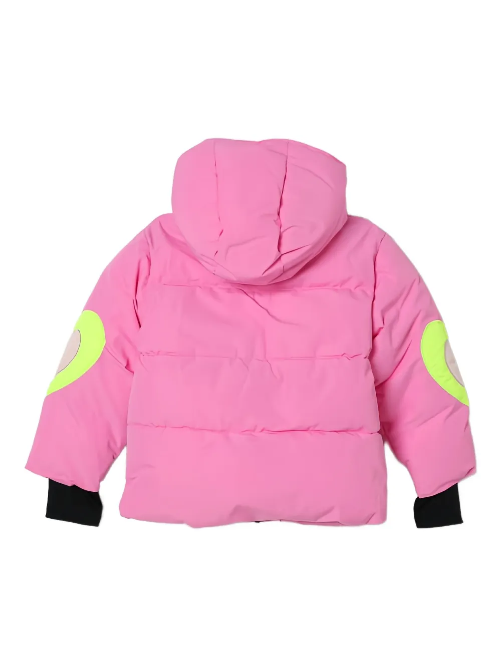 Stella McCartney Kids Jack met capuchon en hart Roze