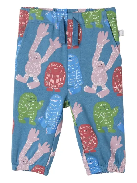 Stella McCartney Kids printed tracksuit bottoms