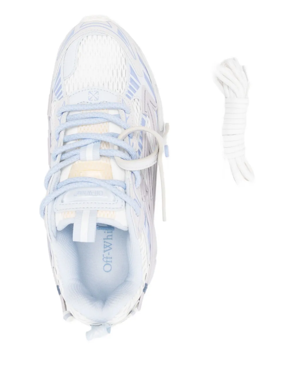 Off-white Be Right Back Low-top Sneakers In Blue