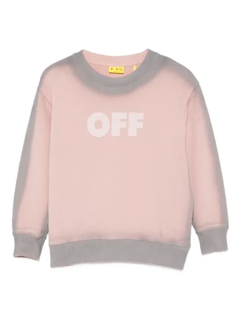 Off-White Kids logo-print sweatshirt