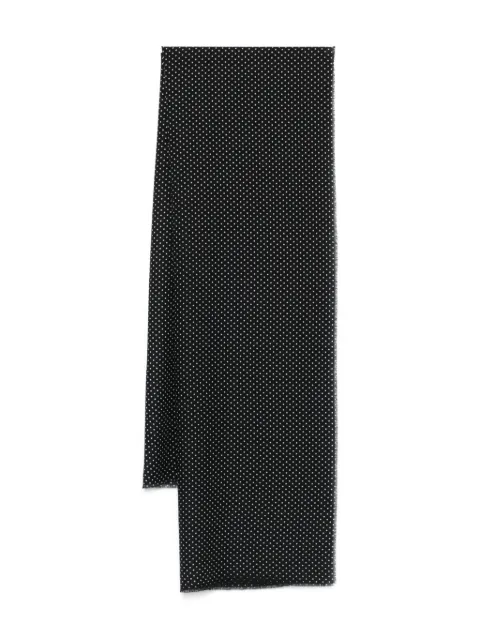 Cenere GB polka-dot scarf