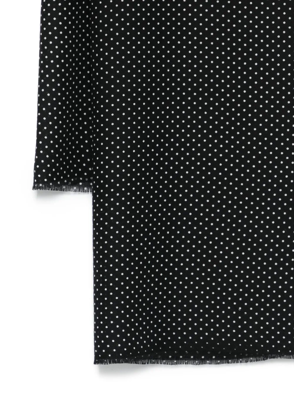 Cenere GB Sjaal met stippen Zwart