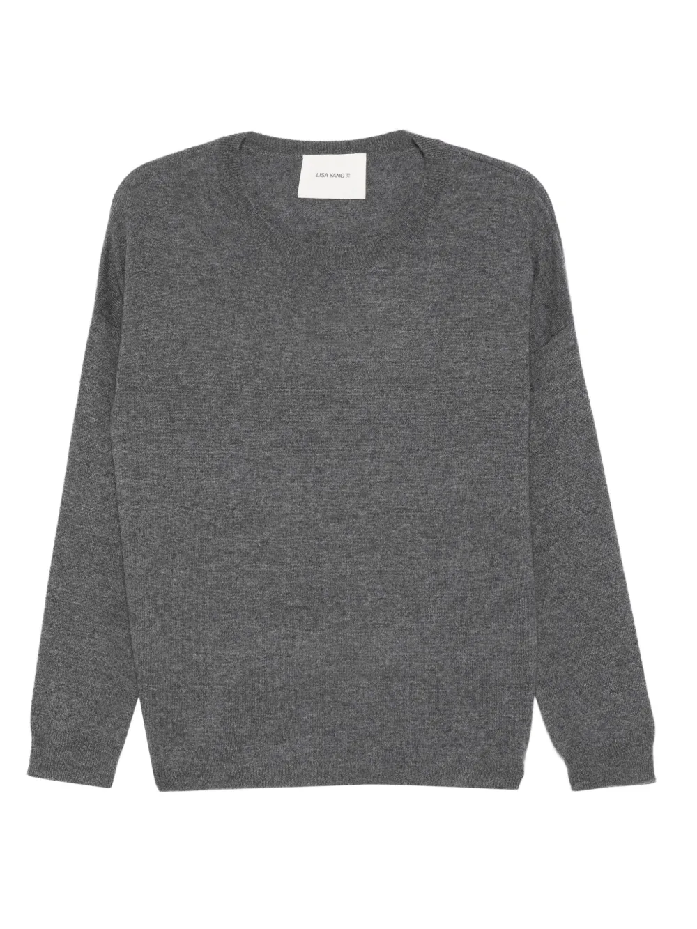 Lisa Yang round-neck long-sleeve sweater | Grey | Image 1