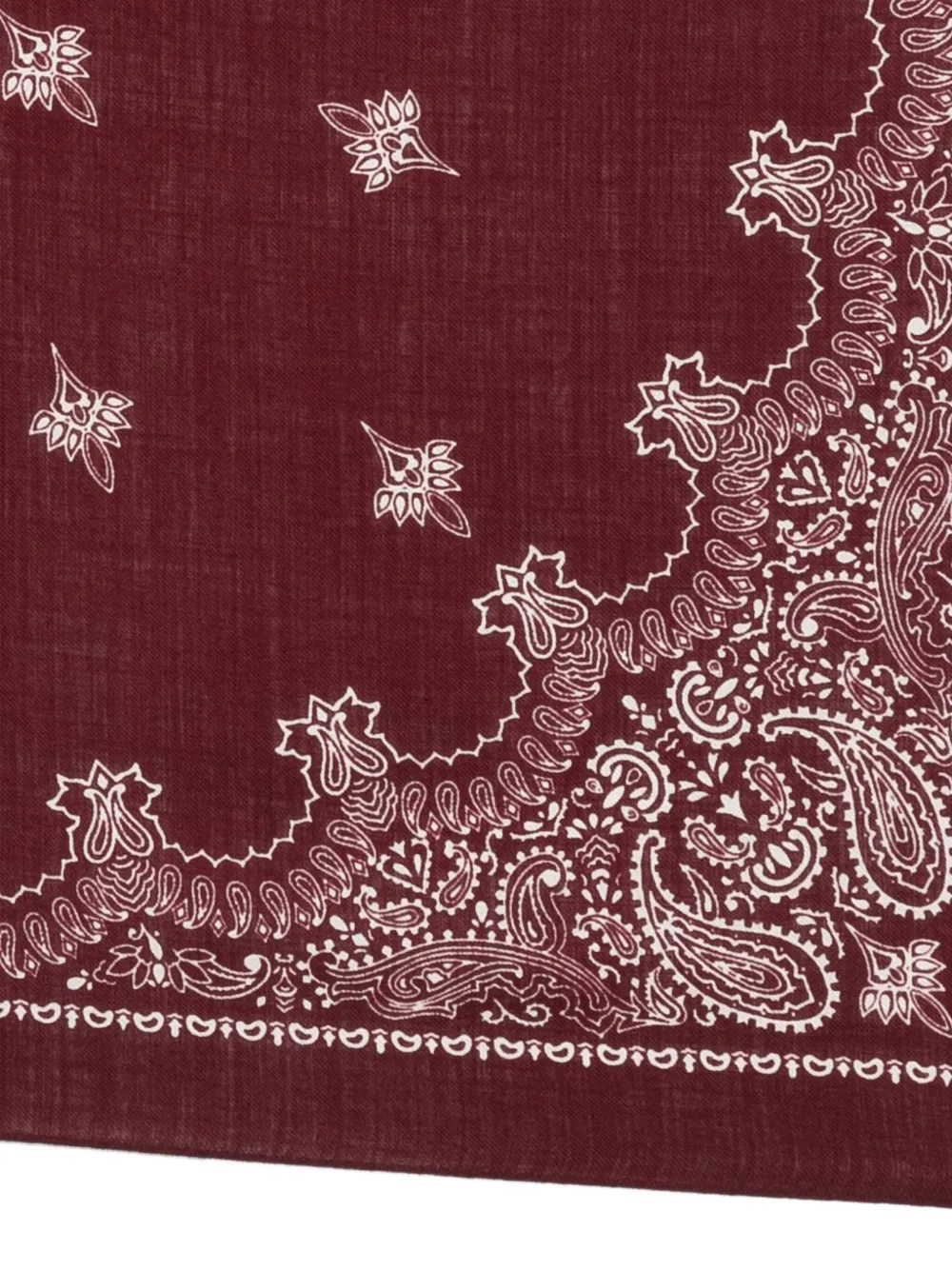 Cenere GB paisley-print bandana scarf | Image 2