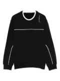 Marni Kids panelled crew-neck sweatshirt - Black