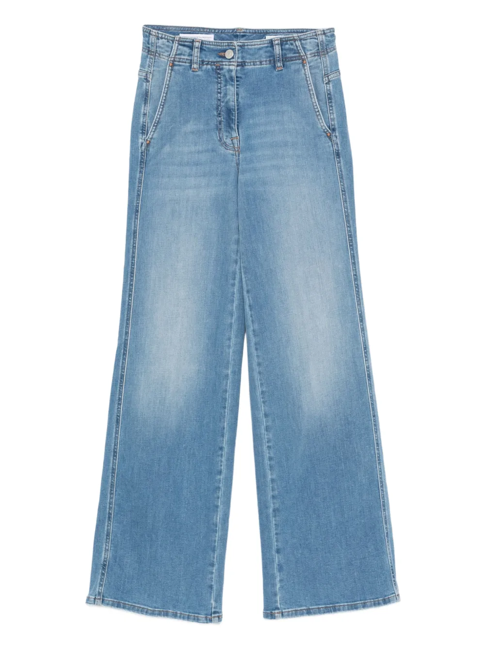 Peserico logo-patch jeans | Blue | Image 1