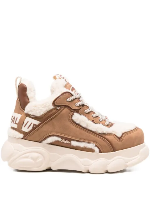 Buffalo CDL Chai shearling platform sneakers