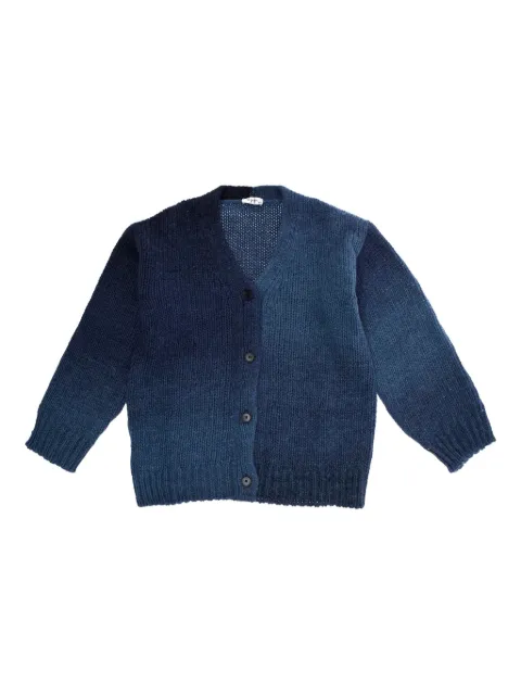 Il Gufo ombre-effect button cardigan