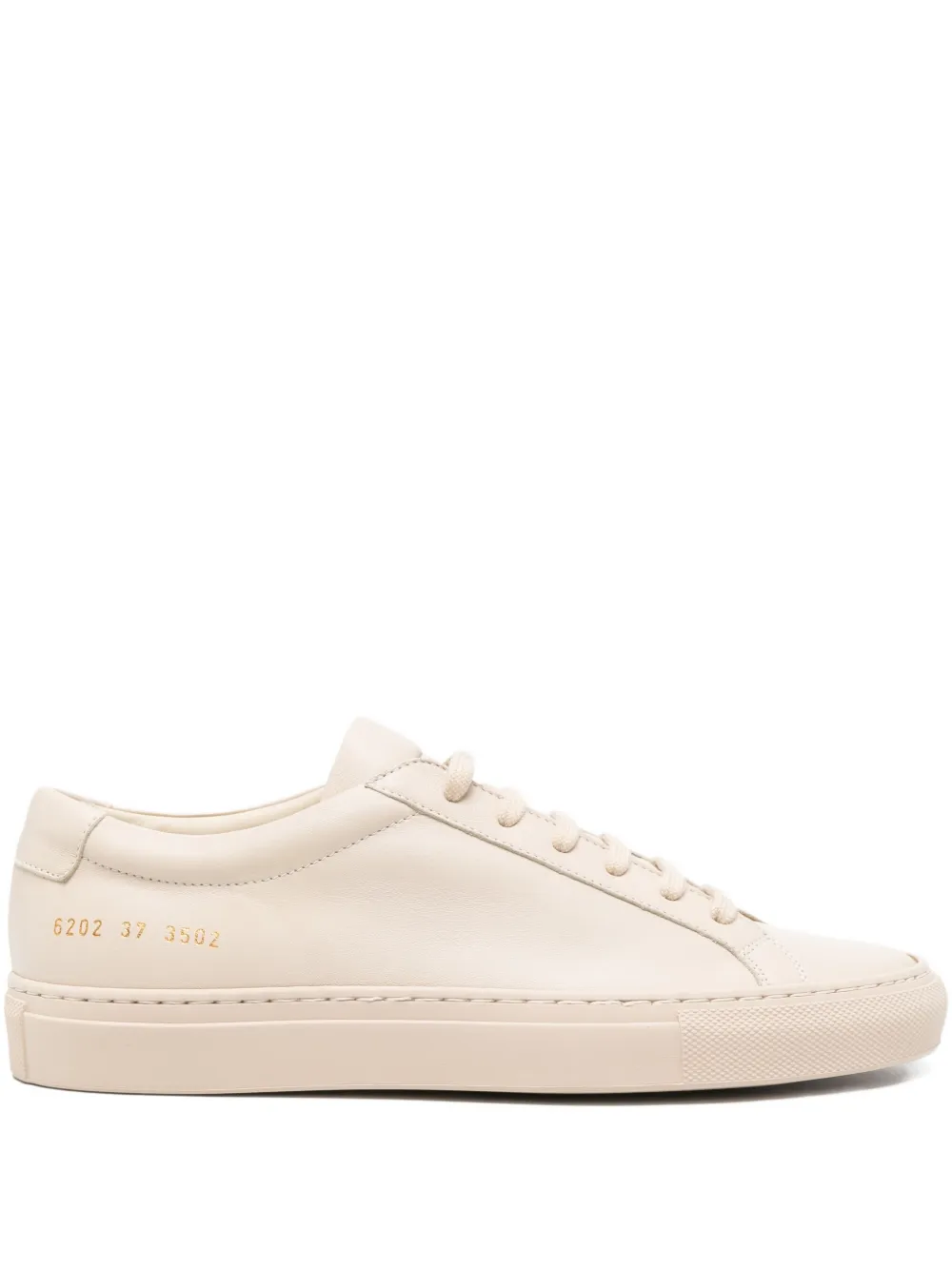 Common Projects leather lace-up sneakers Neutrals