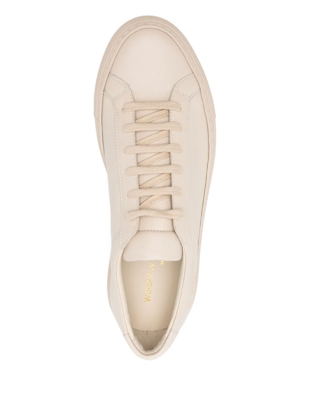 Common Projects leather lace-up sneakers Neutrals