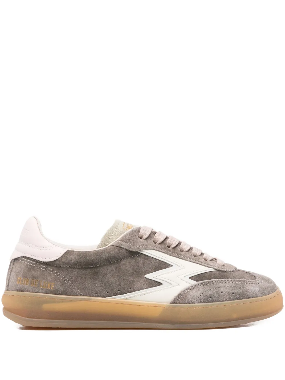 MOA CONCEPT Club Radica suède sneakers Pink backtab briar-root washed suede