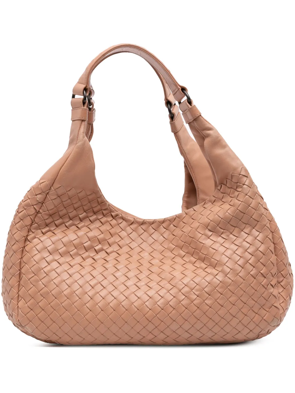 Bottega Veneta Pre-Owned 2012-2025 Medium Nappa Intrecciato Campana hobo bag | Brown | Image 1