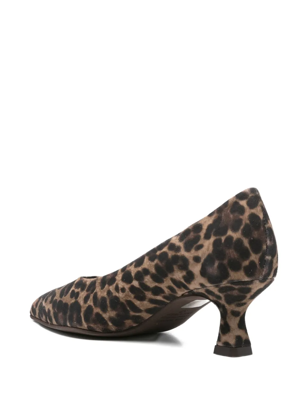 Pedro Miralles 60mm Leopard-print Pointed-toe Pumps In Brown