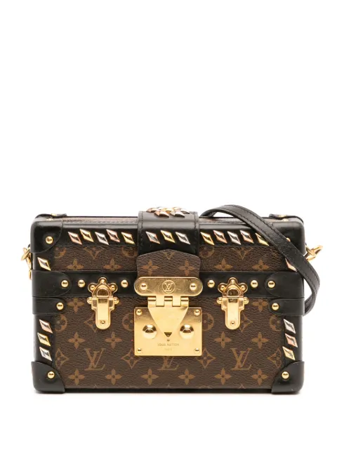 Louis Vuitton Pre-Owned 2015 Monogram Studded Petite Malle crossbody bag