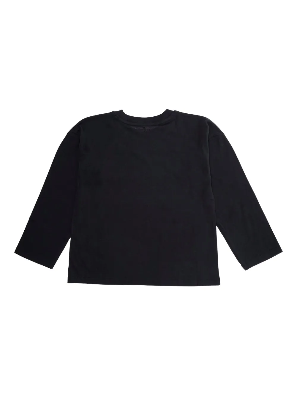 Mini Rodini Mammoth-print Long-sleeve Top In Black