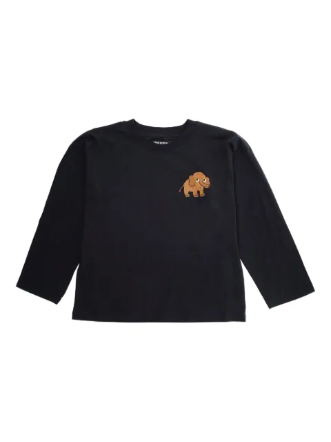 Mini Rodini mammoth-print long-sleeve top