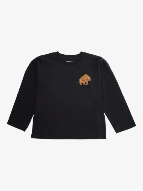 Mini Rodini mammoth-print long-sleeve top
