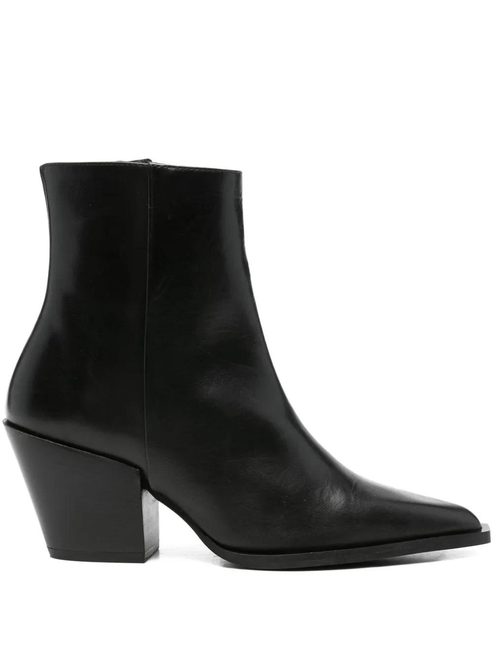 Pedro Miralles pointed-toe block-heel boots | Black | Image 1