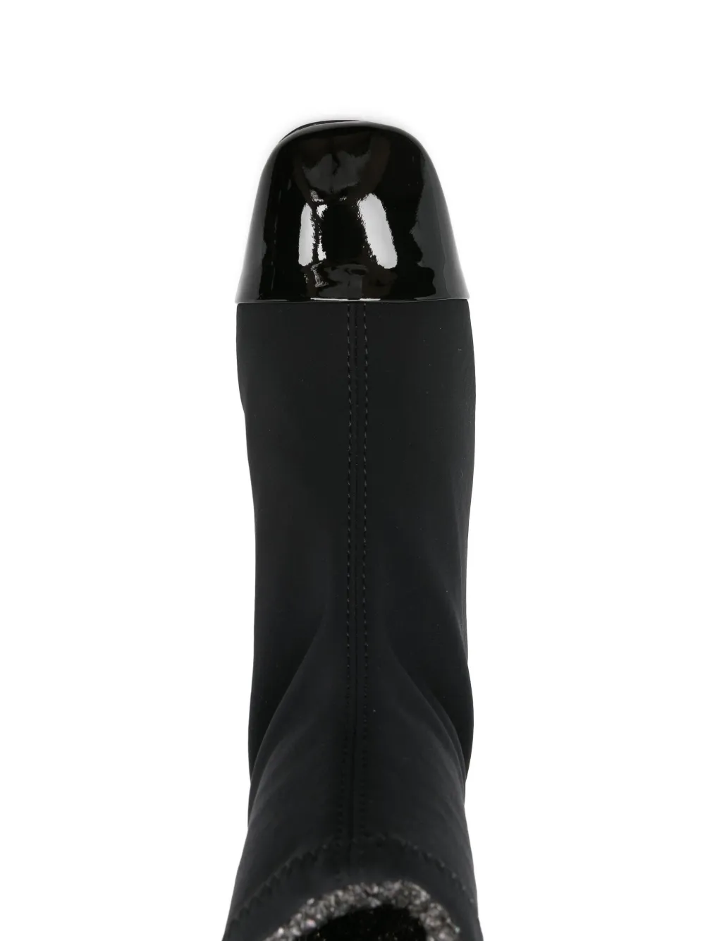 Pedro Miralles cap-toe sock boots Black