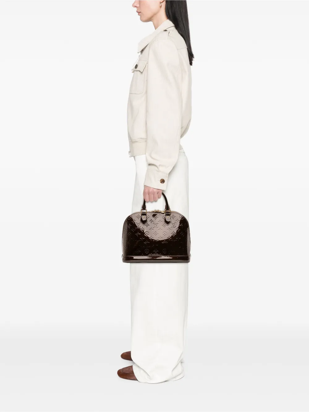Louis Vuitton Pre-Owned شنطة يد 'مونوغرام فيرني ألما ‪2011 'PM‬ | كلاسيكيات | Image 2