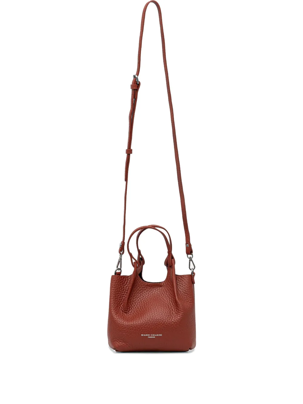 Gianni Chiarini Dua Tote Bag In Brown
