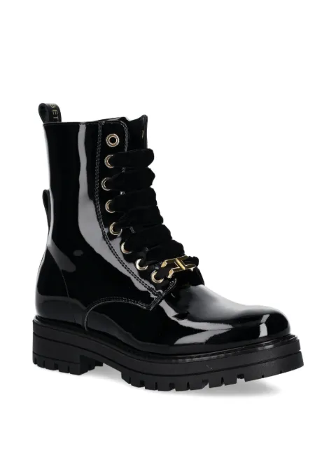 Elisabetta Franchi La Mia Bambina botines con detalle de cadena