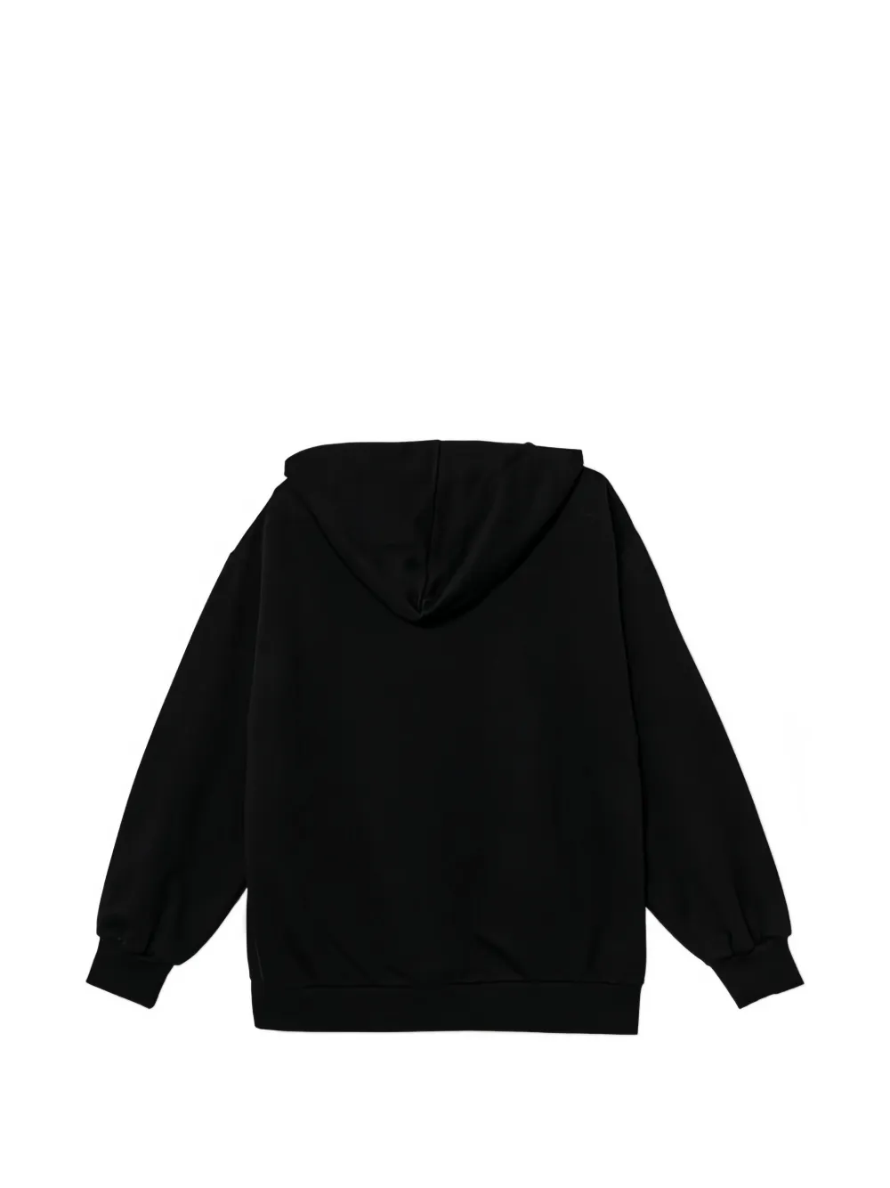 Elisabetta Franchi La Mia Bambina Hoodie met logodetail Zwart