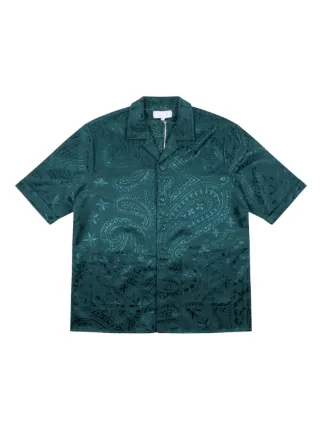KITH ペイズリー シャツ | グリーン | FARFETCH JP