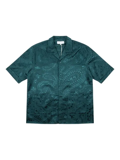 KITH skjorte med paisleytryk