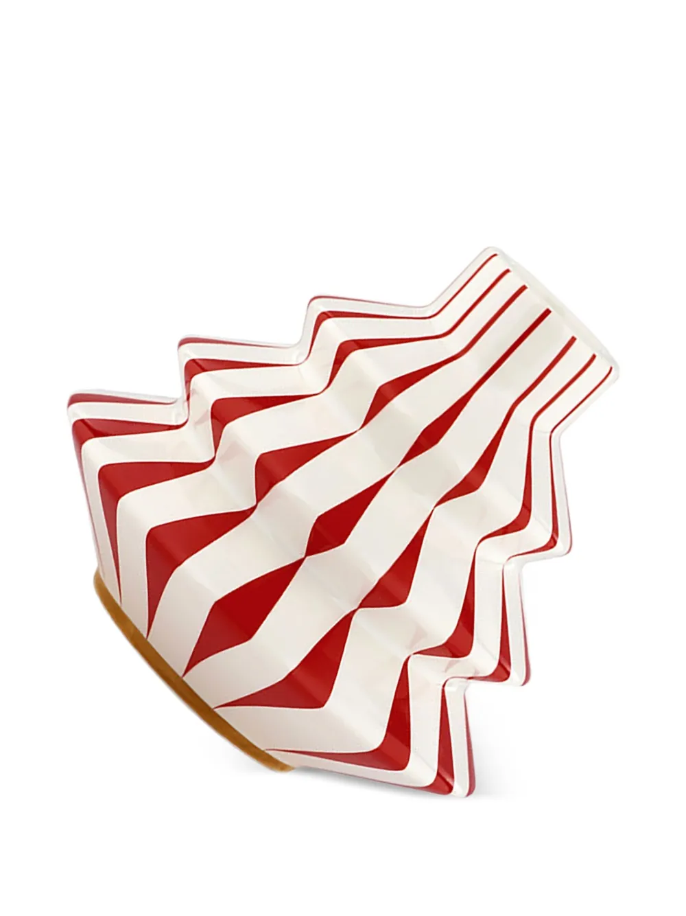 Alessi Castiçal Delight com listras 10cm x 9cm | Branco | Image 1