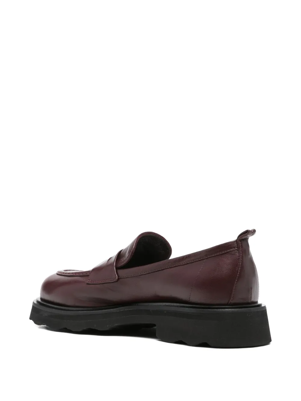 Pomme D´Or Nicky leather loafers Red