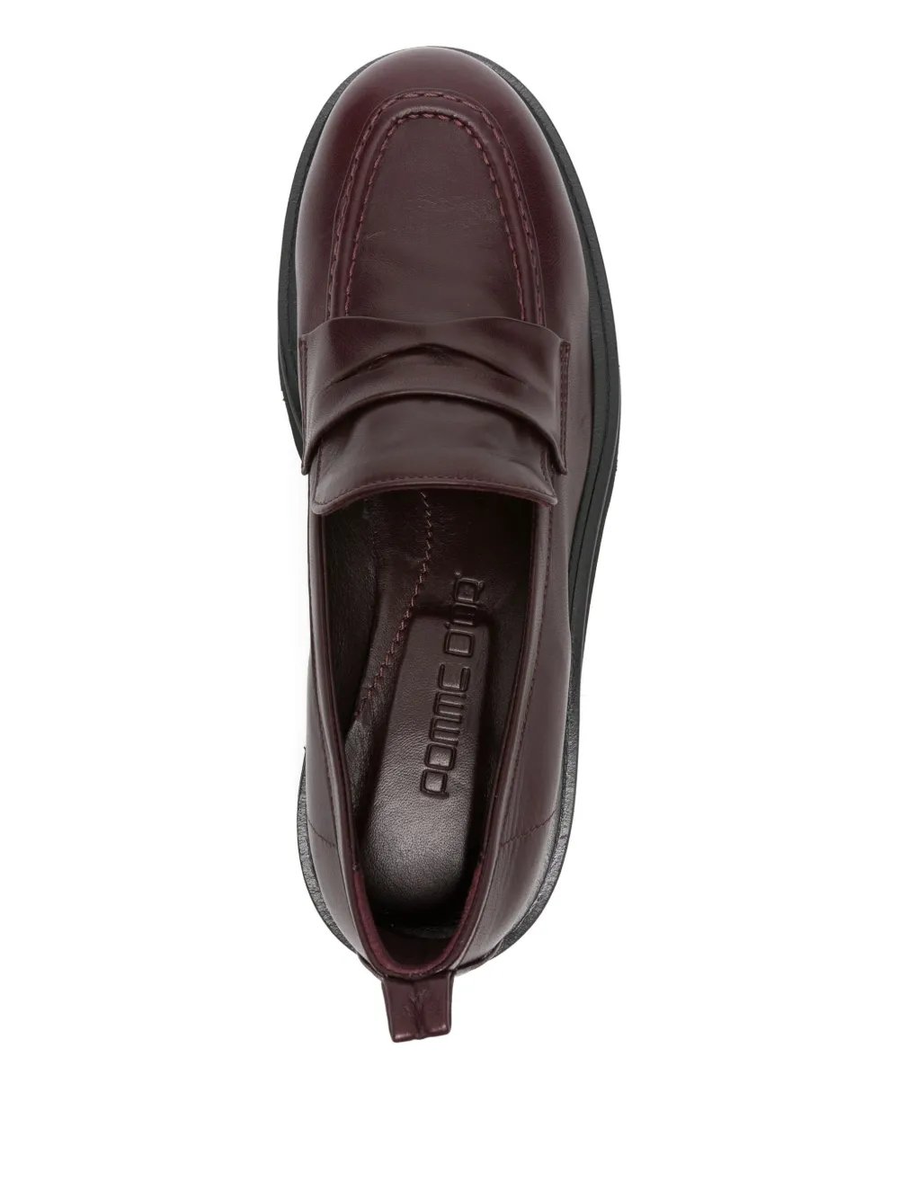 Pomme D´Or Nicky leather loafers Red