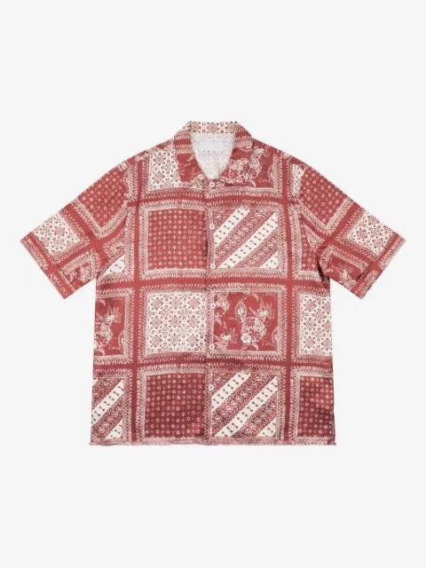 KITH bandana-print shirt