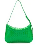 Bottega Veneta Pre-Owned 2012-2025 Brushed Calfskin Intrecciato Cradle Fold Over shoulder bag - Green