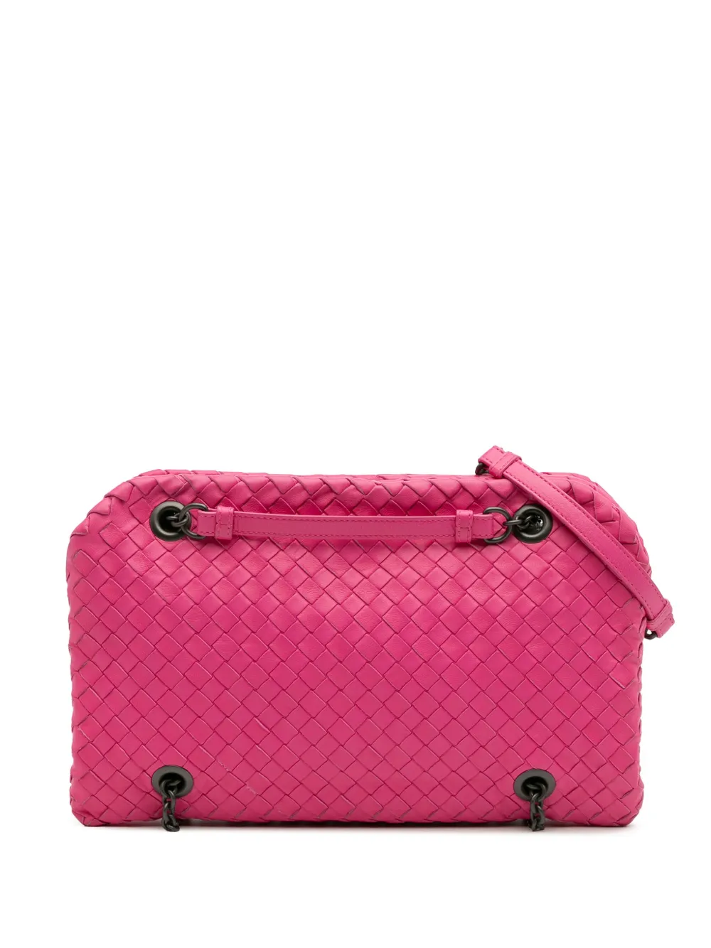 Bottega Veneta Pre-Owned 2012-2025 Nappa Intrecciato Duo shoulder bag | Pink | Image 1