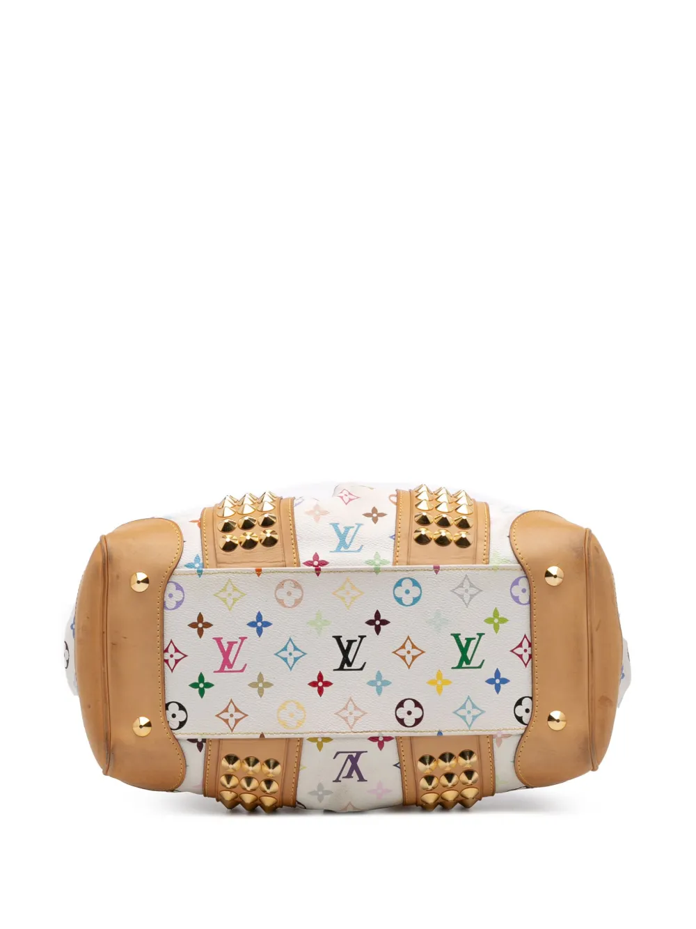 Pre-owned Louis Vuitton 2003-2015 Monogram Multicolore Courtney Mm Satchel