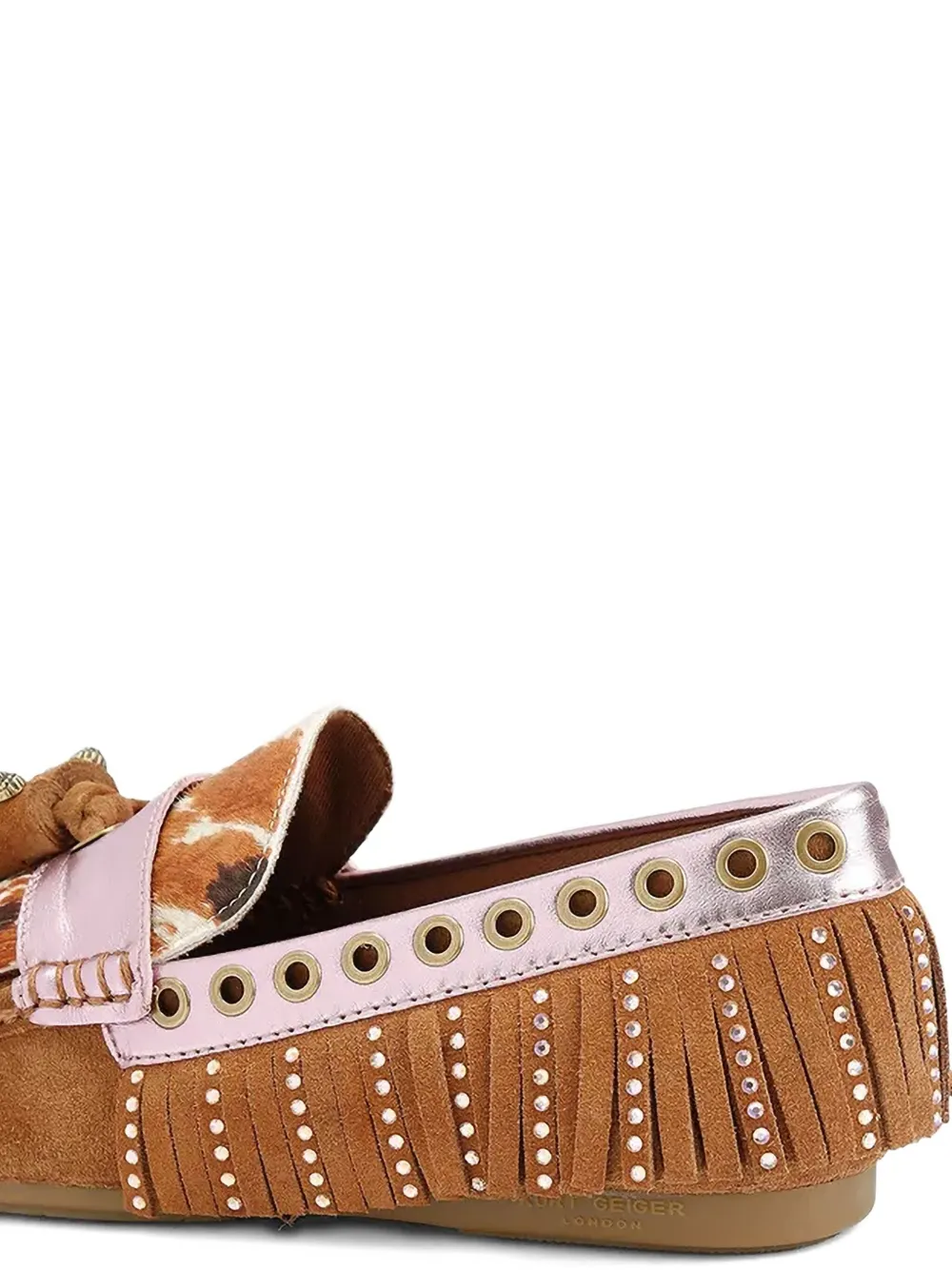 Kurt Geiger London Loafers met kwastjes Bruin