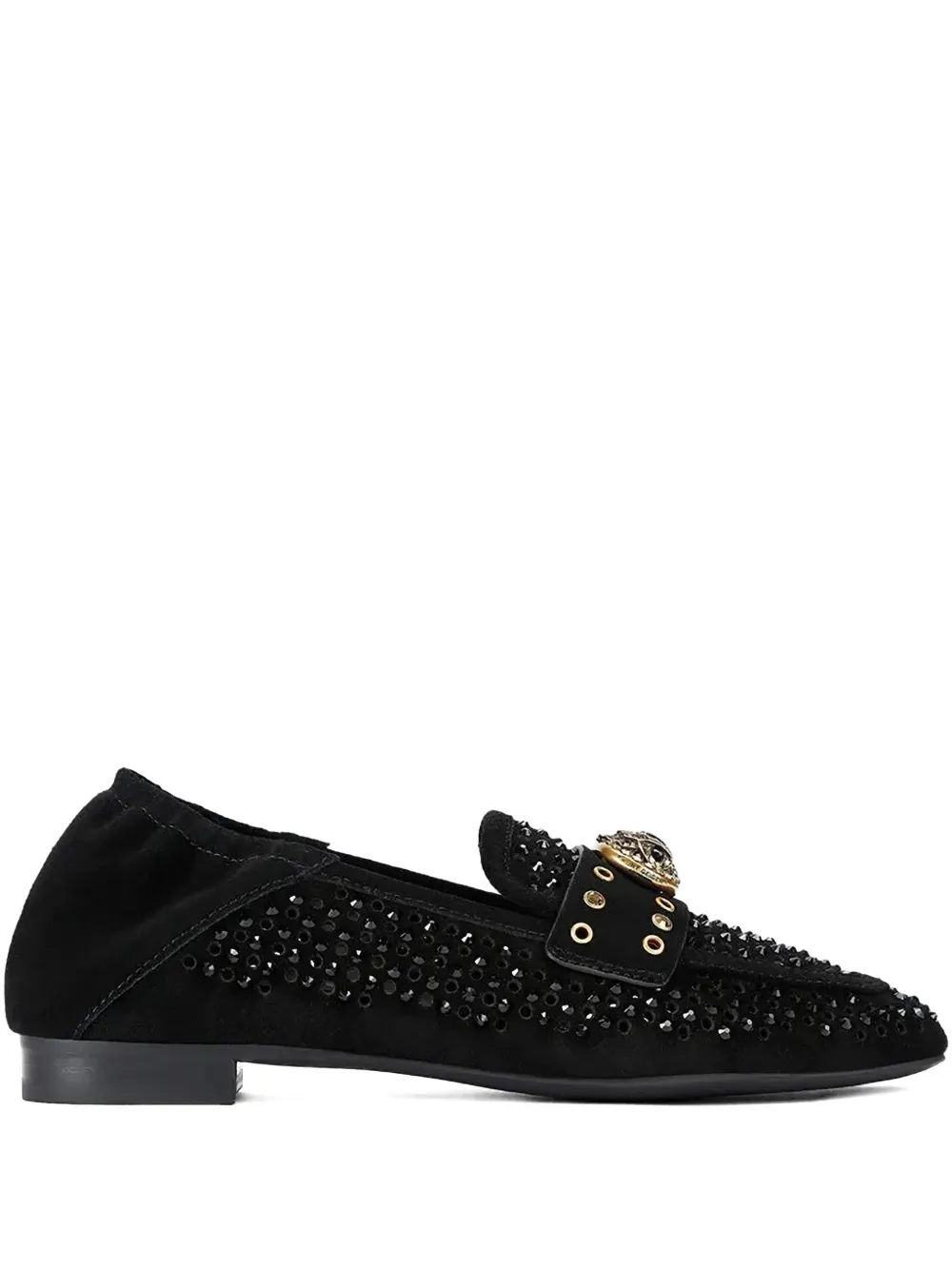 Kurt Geiger London Verfraaide loafers Zwart