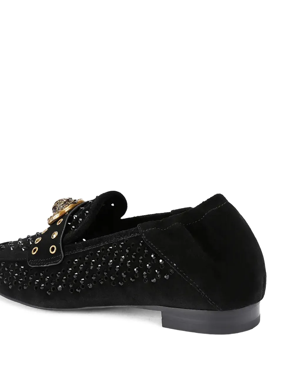 Kurt Geiger London Verfraaide loafers Zwart