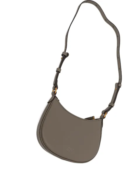 PINKO baby Half Moon leather shoulder bag