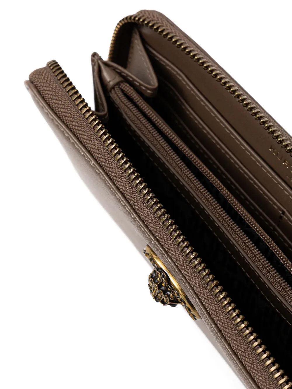 Kurt Geiger London Kensington portemonnee met adelaarbedel Bruin
