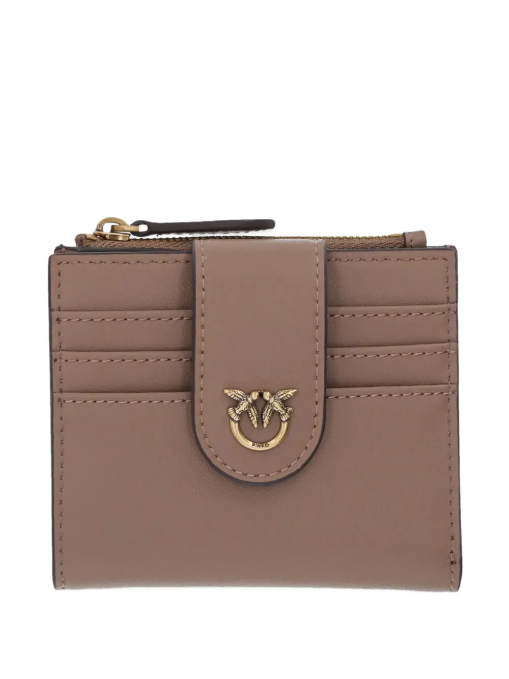 PINKO chevron-patterned wallet | Neutrals | Image 1