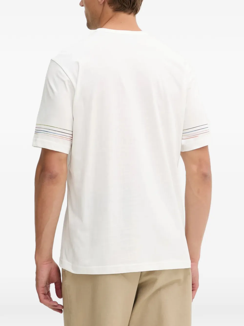 PS Paul Smith T-shirt met logo Wit