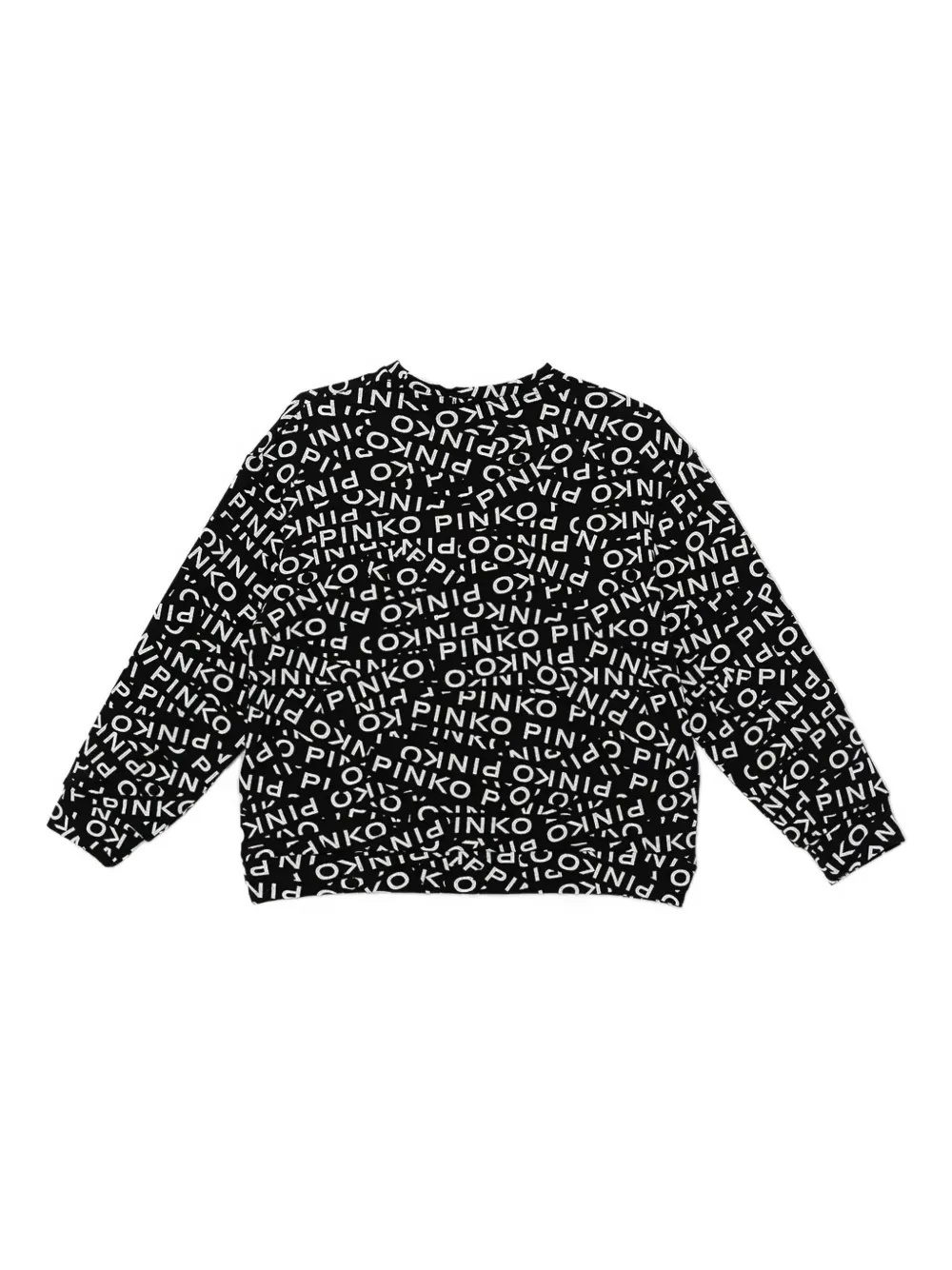 PINKO crew-neck graphic-pattern sweater | Girls Hoodies & Sweatshirts | Image 2