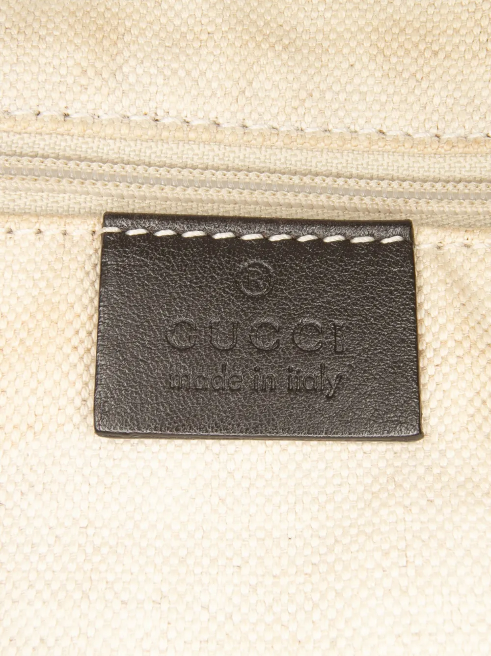 Pre-owned Gucci 2016-2025 Gg Canvas Sukey Satchel In Brown