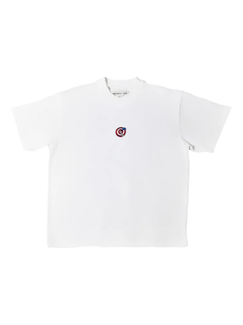 BEEFBAR Target embroidered T-shirt | White | Image 1
