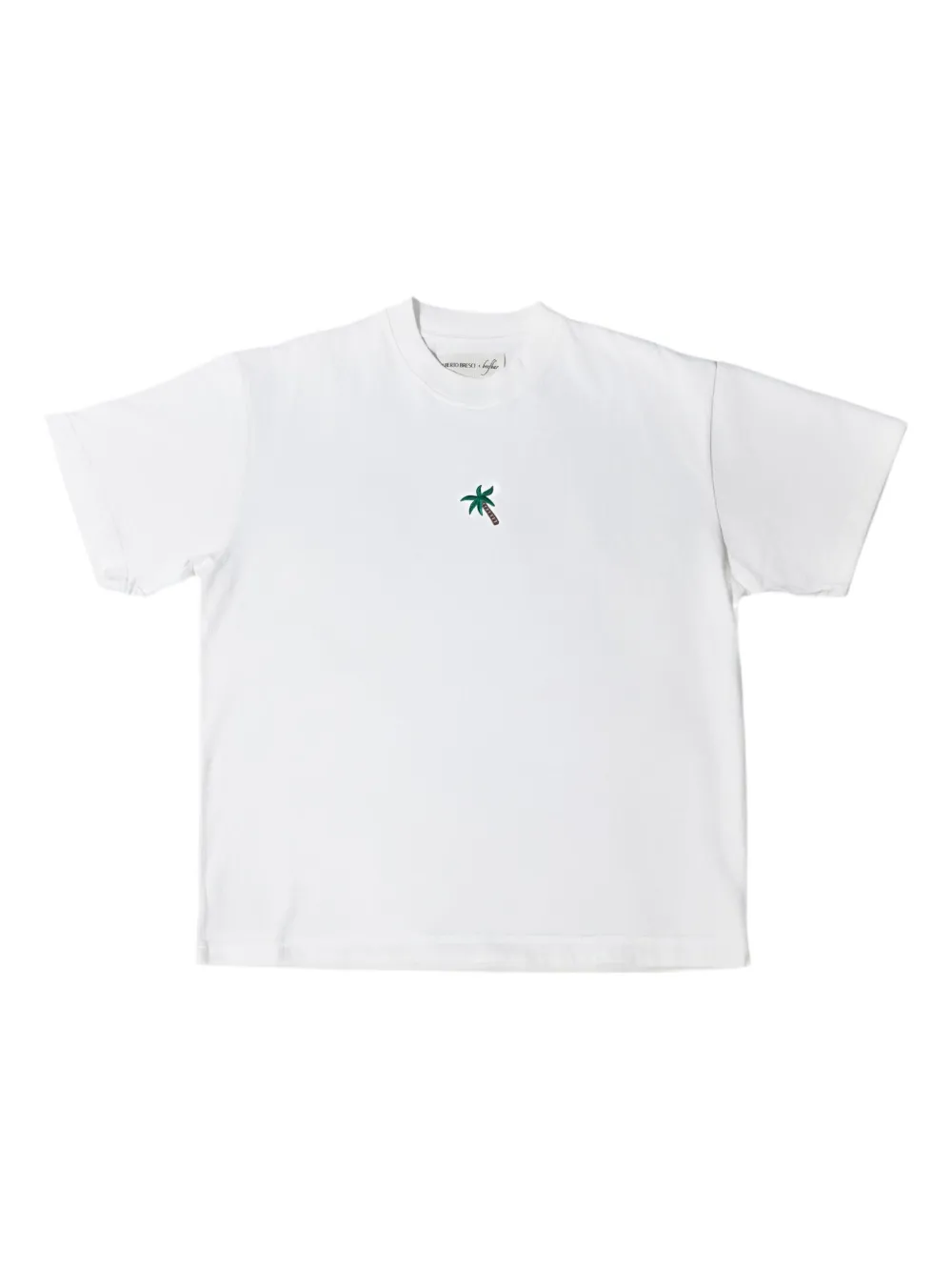 BEEFBAR Palm-tree embroidered T-shirt | White | Image 1