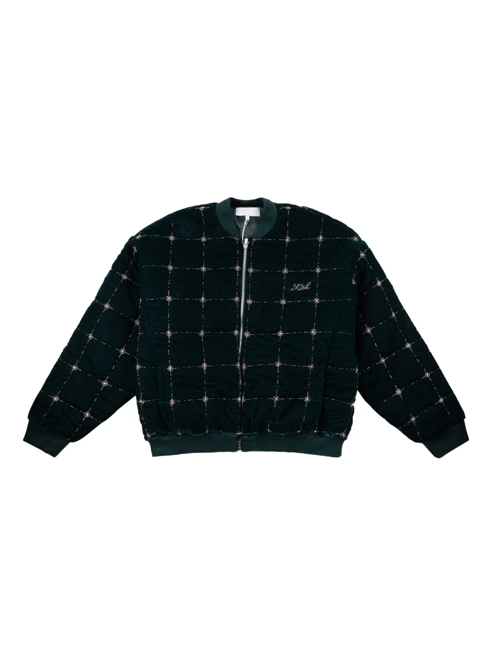 KITH zip-up bomber jacket | Green | Image 1