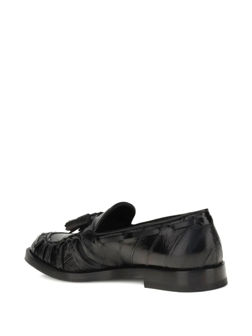 Fratelli Rossetti quilted tassel loafers Black